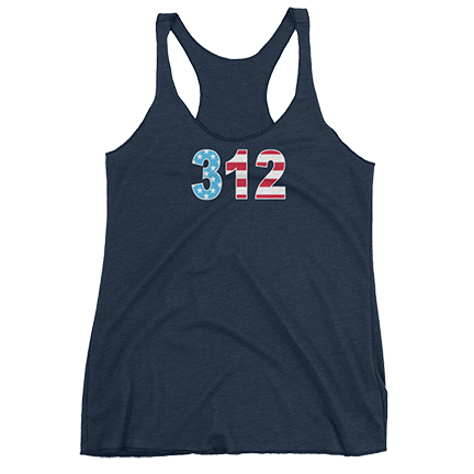 312 Stars and Stripes - Chicago Baseball - Womens - Tank