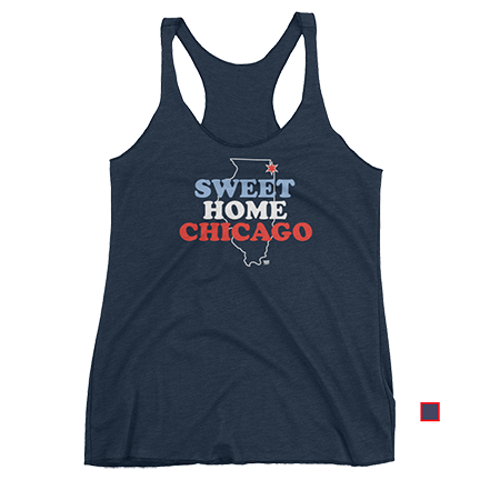 Sweet Home Chicago - Baseball - Womens - Tank